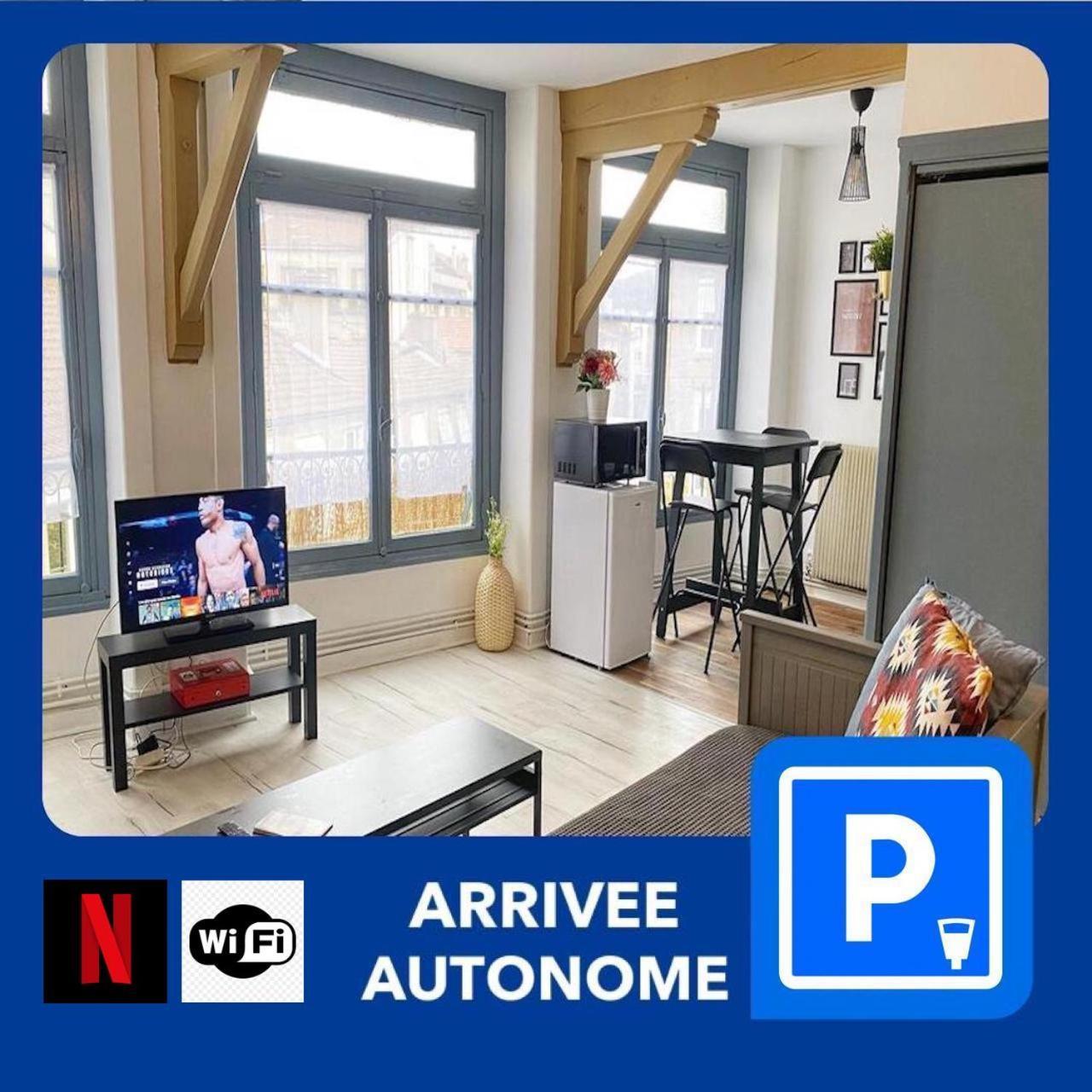 015 Chic & Cosy Studio 41M2 Hypercentre Wifi Smart Tv Netflix Saint-Etienne  Zewnętrze zdjęcie